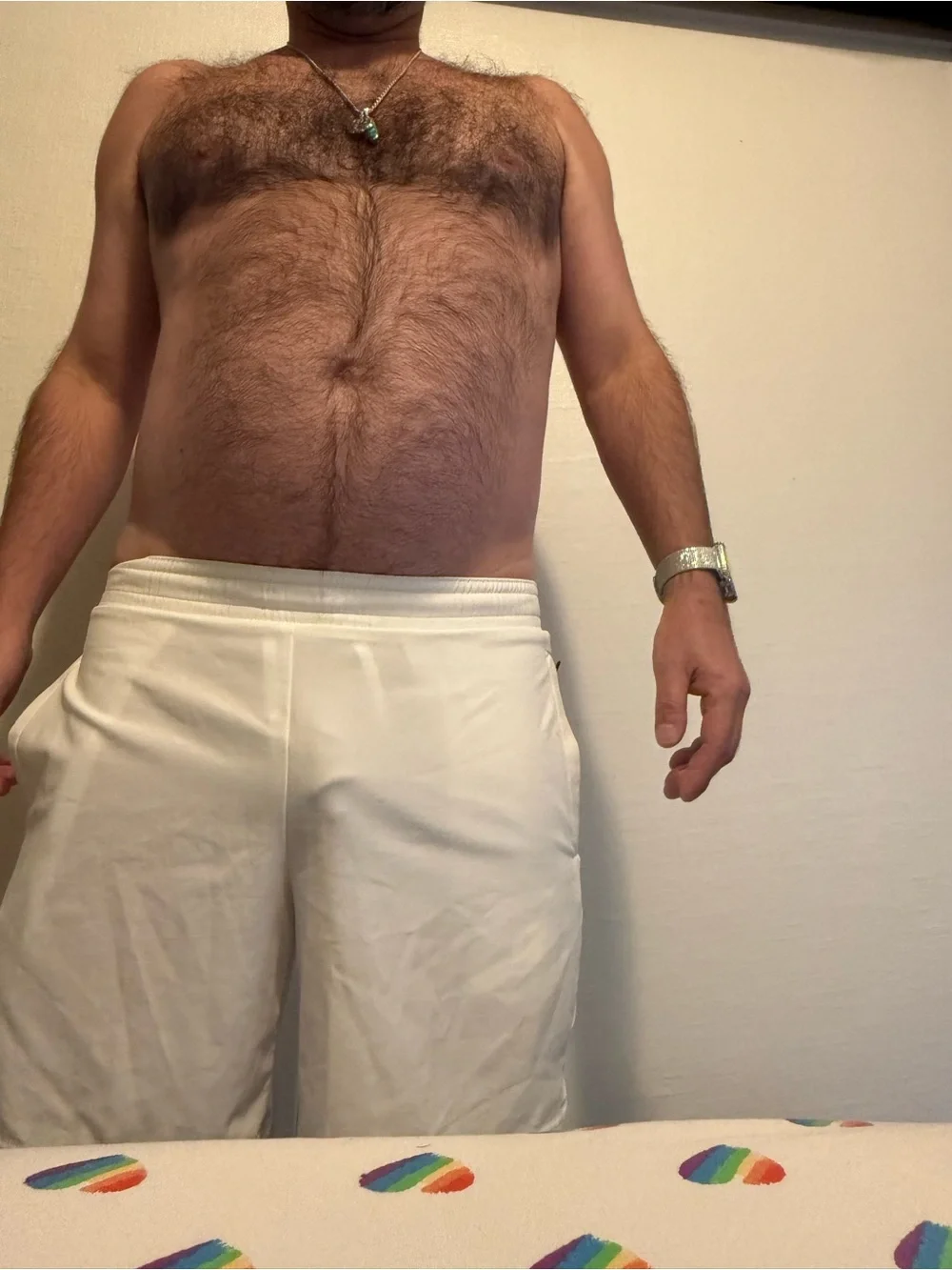 Men's White all in motions Shorts - Classic Comfort